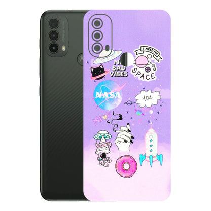 Motorola Phone Skins (All Models) - I Need My Nasa Skin - 3D Embossed Finish (L-149) Motorola Moto E40
