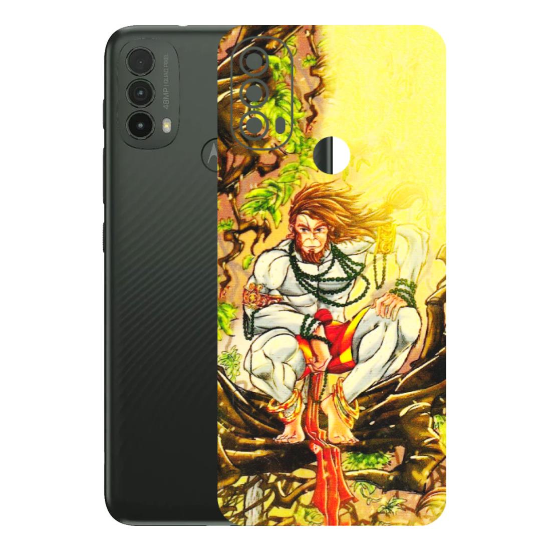 Motorola Phone Skins (All Models) - Lord Hanuman - 3D Embossed Finish (L-152) Motorola Moto E40