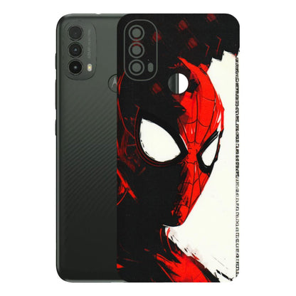 Motorola Phone Skins (All Models) - Spiderman Killer Face - 3D Embossed Finish (L-17) Motorola Moto E40