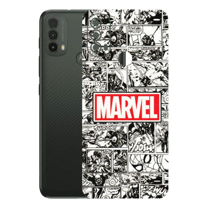 Motorola Phone Skins (All Models) - Marvel Comic - 3D Embossed Finish (L-171) Motorola Moto E40
