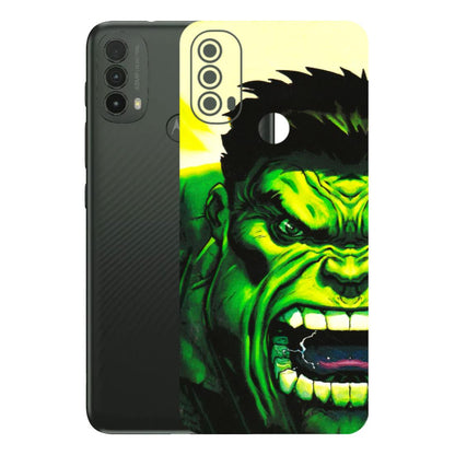 Motorola Phone Skins (All Models) - Hulk - 3D Embossed Finish (L-180) Motorola Moto E40