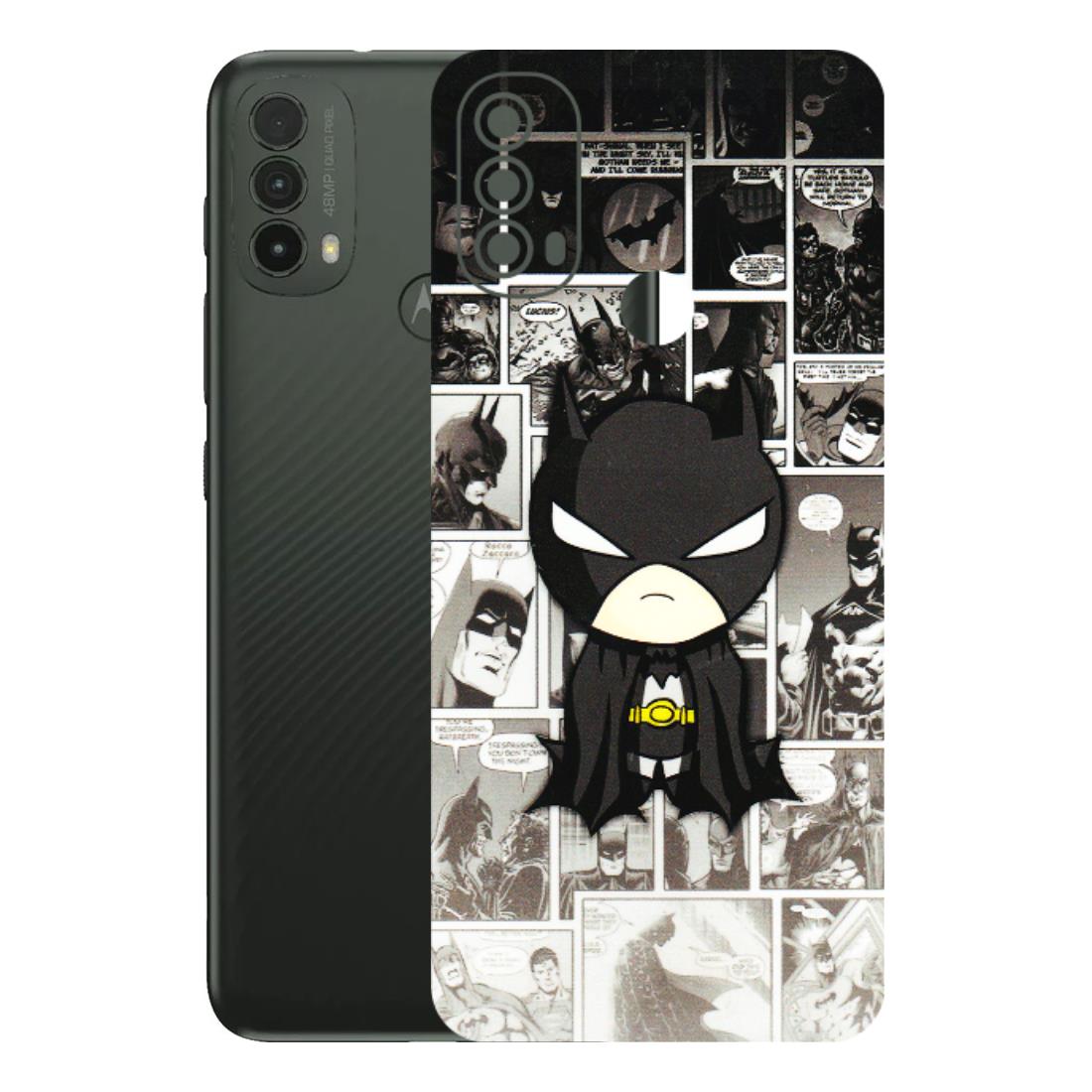 Motorola Phone Skins (All Models) - Toon Batman - 3D Embossed Finish (L-182) Motorola Moto E40