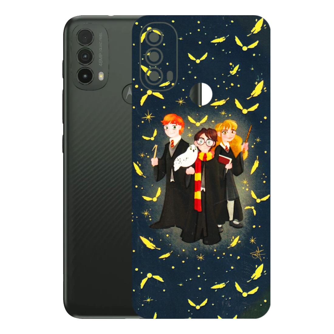Motorola Phone Skins (All Models) - Harry Potter - 3D Embossed Finish (L-183) Motorola Moto E40