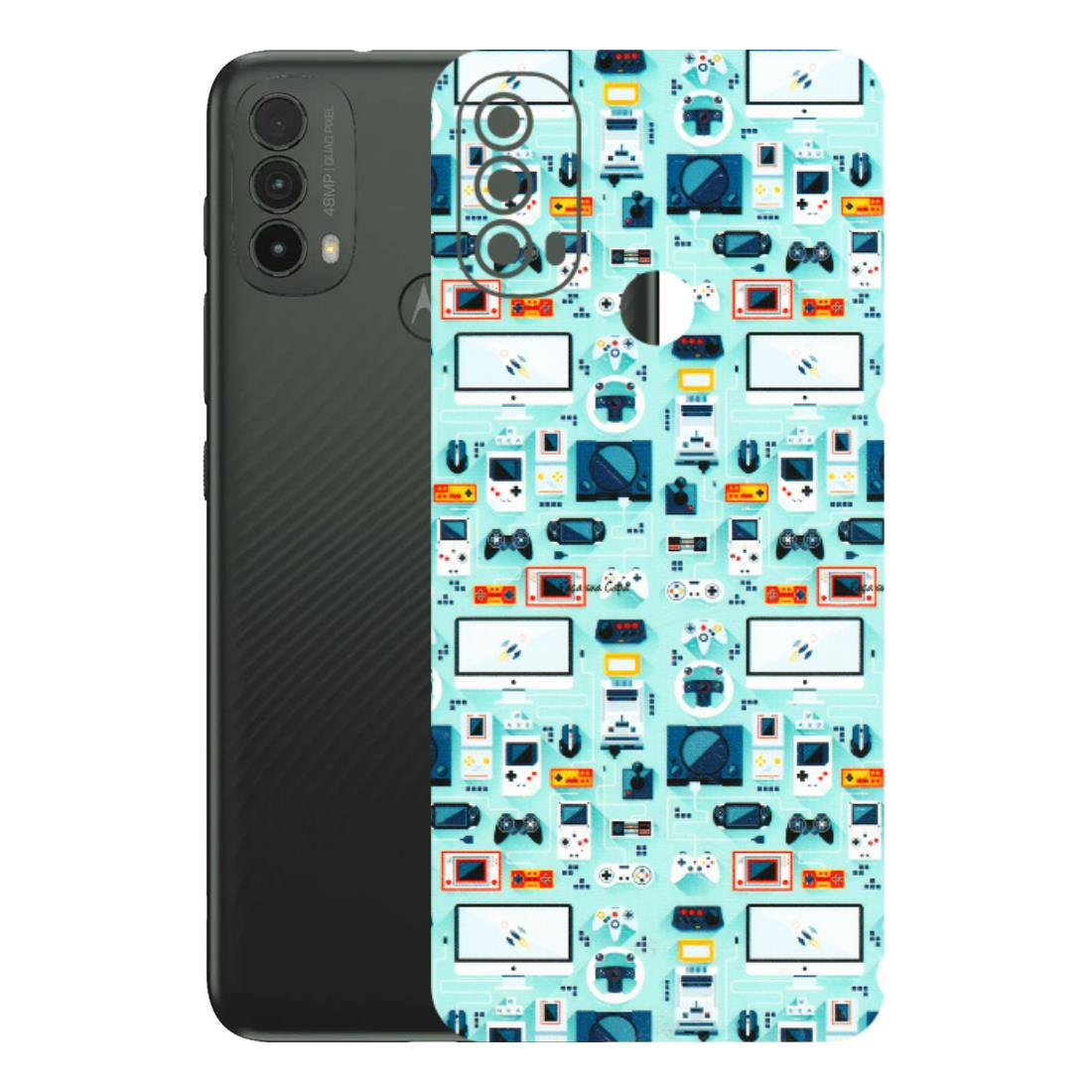 Motorola Phone Skins (All Models) - Gadgets Doodle - 3D Embossed Finish (L-184) Motorola Moto E40