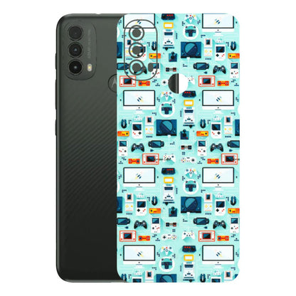 Motorola Phone Skins (All Models) - Gadgets Doodle - 3D Embossed Finish (L-184) Motorola Moto E40