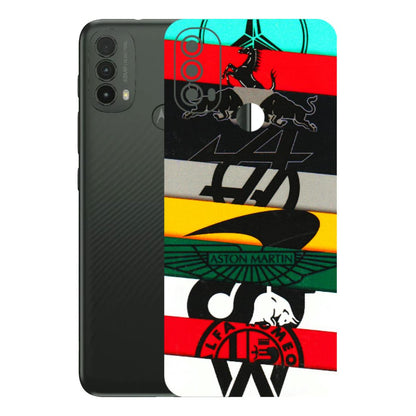 Motorola Phone Skins (All Models) - Multi Designer Brands - 3D Embossed Finish (L-187) Motorola Moto E40