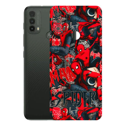 Motorola Phone Skins (All Models) - SpiderMan Cool - 3D Embossed Finish (L-188) Motorola Moto E40