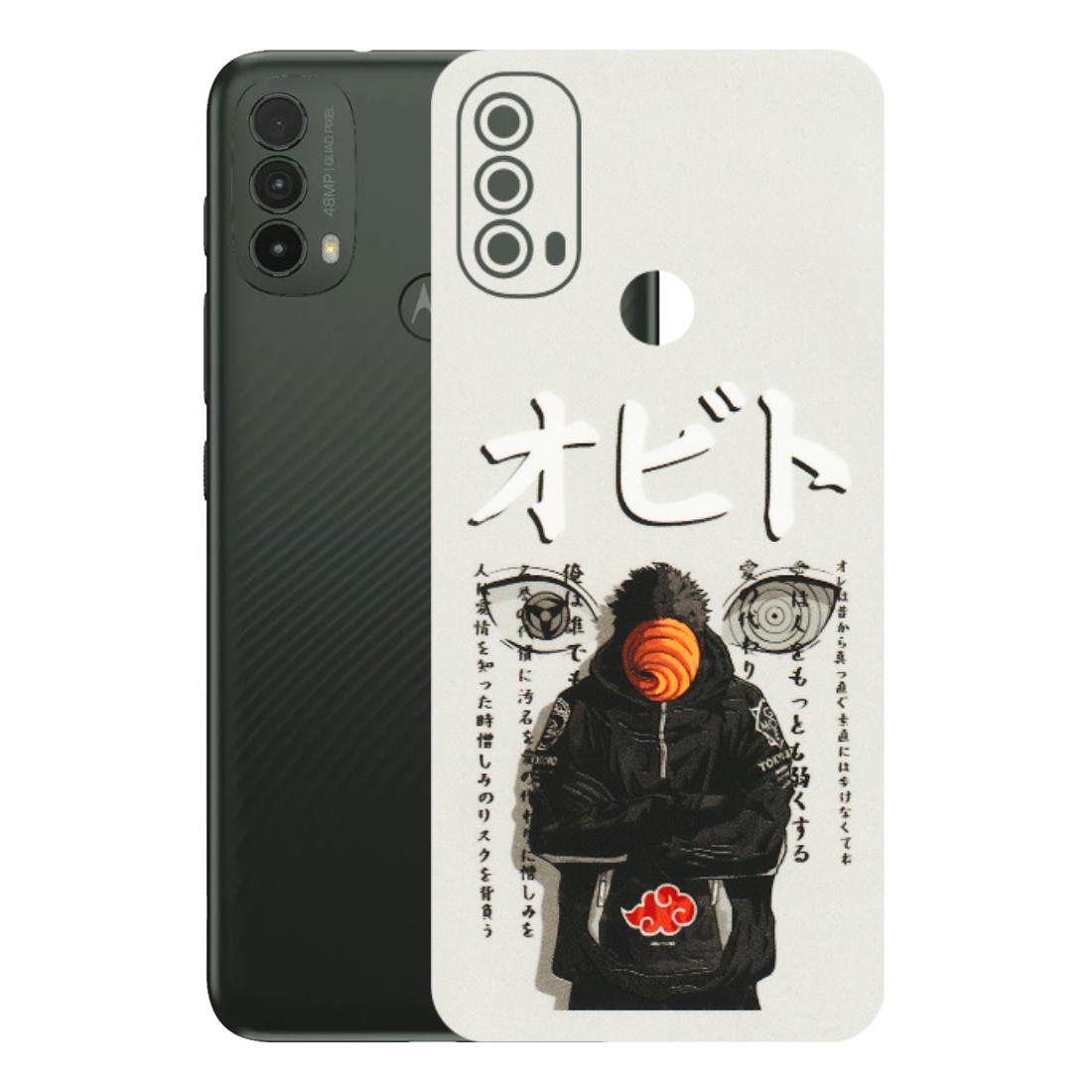 Motorola Phone Skins (All Models) - Obito Anime Eye - 3D Embossed Finish (L-19) Motorola Moto E40