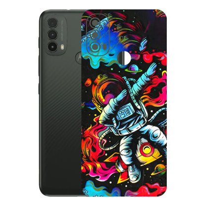 Motorola Phone Skins (All Models) - Astronaut Dope - 3D Embossed Finish (L-191) Motorola Moto E40