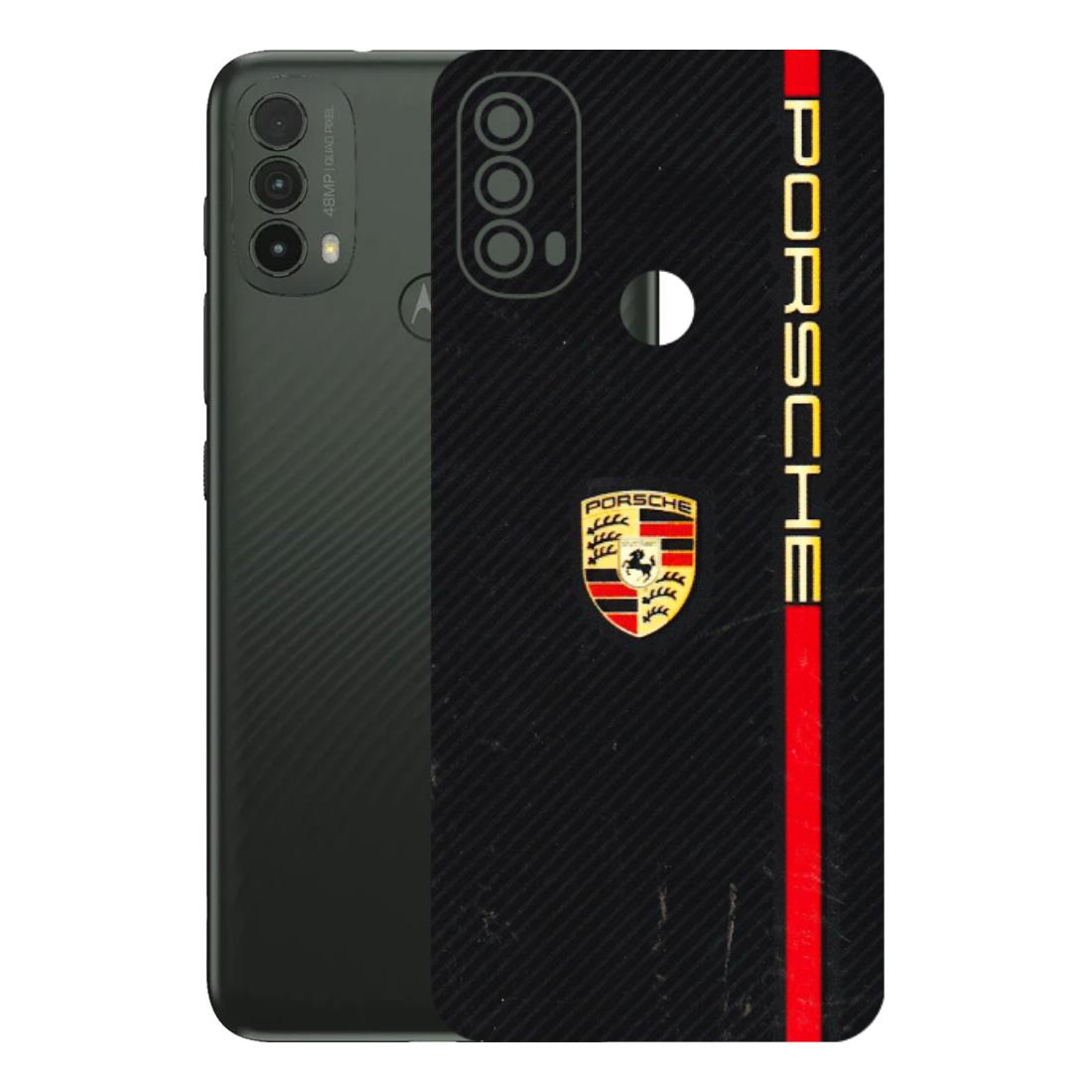 Motorola Phone Skins (All Models) - Premium Porsche - 3D Embossed Finish (L-225) Motorola Moto E40