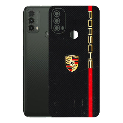 Motorola Phone Skins (All Models) - Premium Porsche - 3D Embossed Finish (L-225) Motorola Moto E40