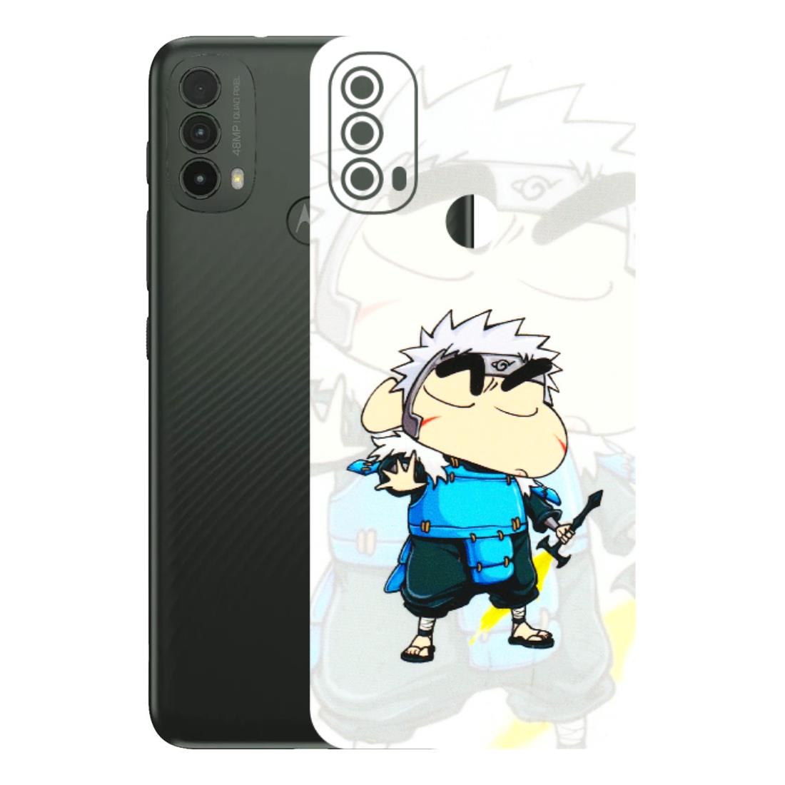 Motorola Phone Skins (All Models) - Angry Young Shinchan - 3D Embossed Finish (L-226) Motorola Moto E40