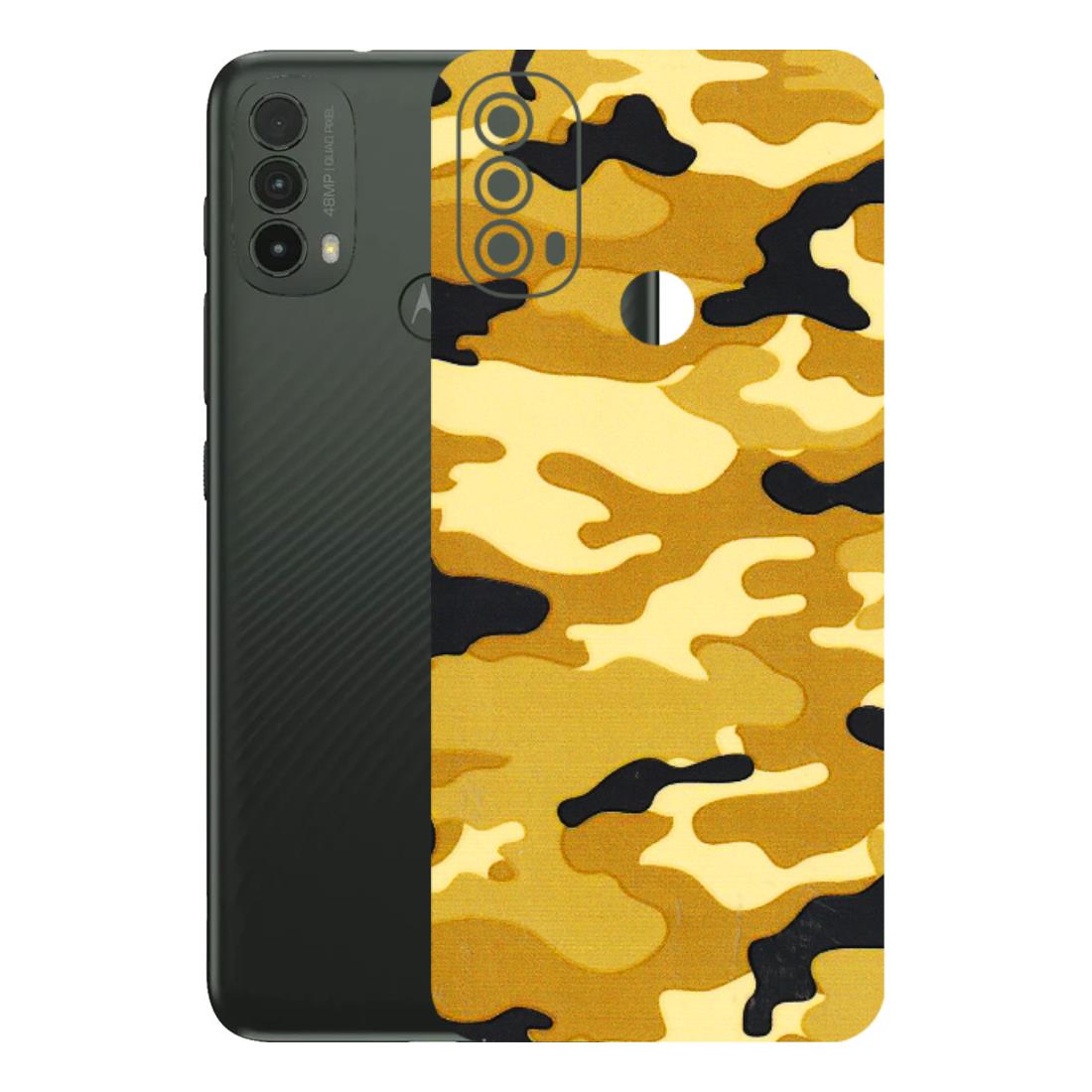 Motorola Phone Skins (All Models) - Indian Camo - 3D Embossed Finish (L-228) Motorola Moto E40