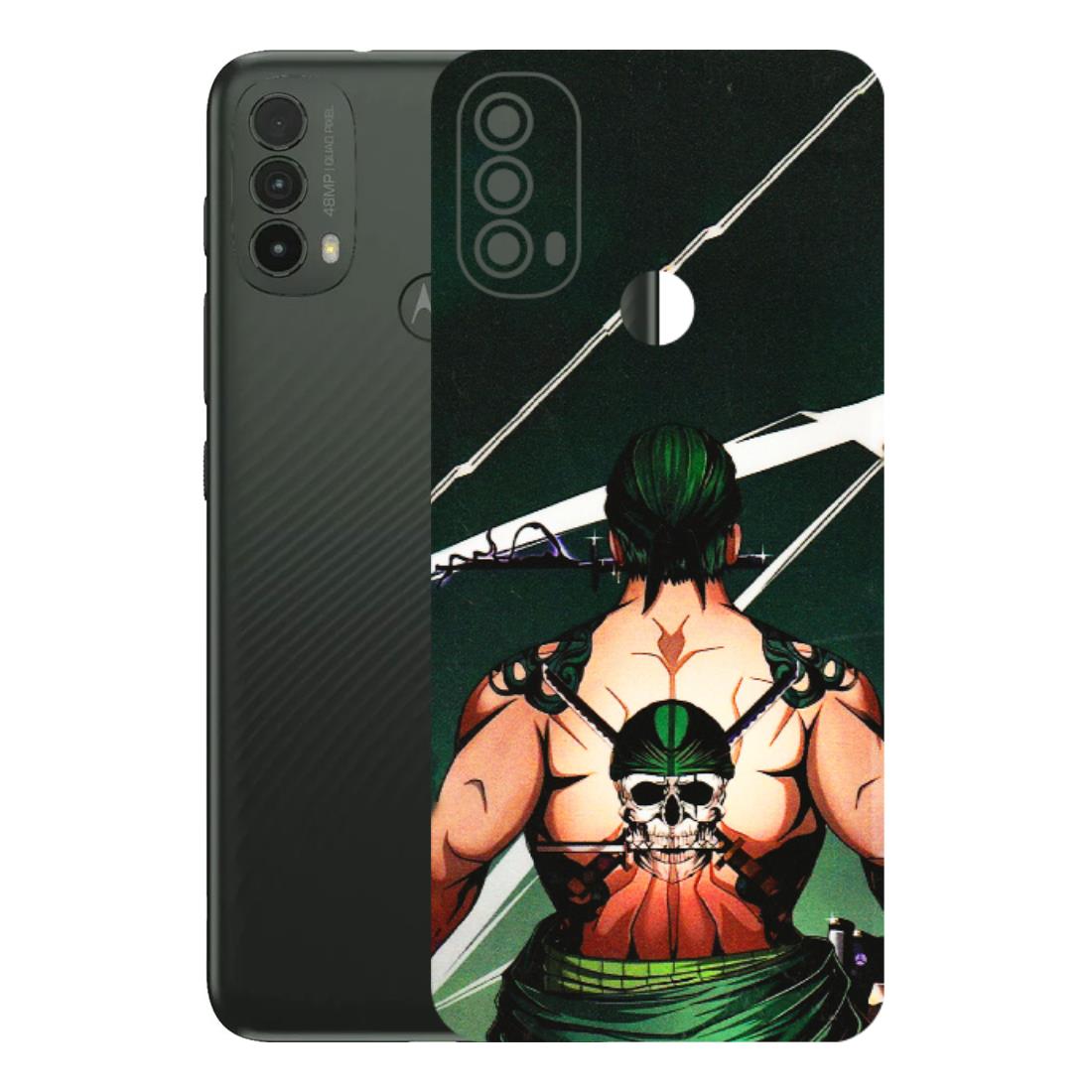 Motorola Phone Skins (All Models) - Zoro Anime - 3D Embossed Finish (L-23) Motorola Moto E40