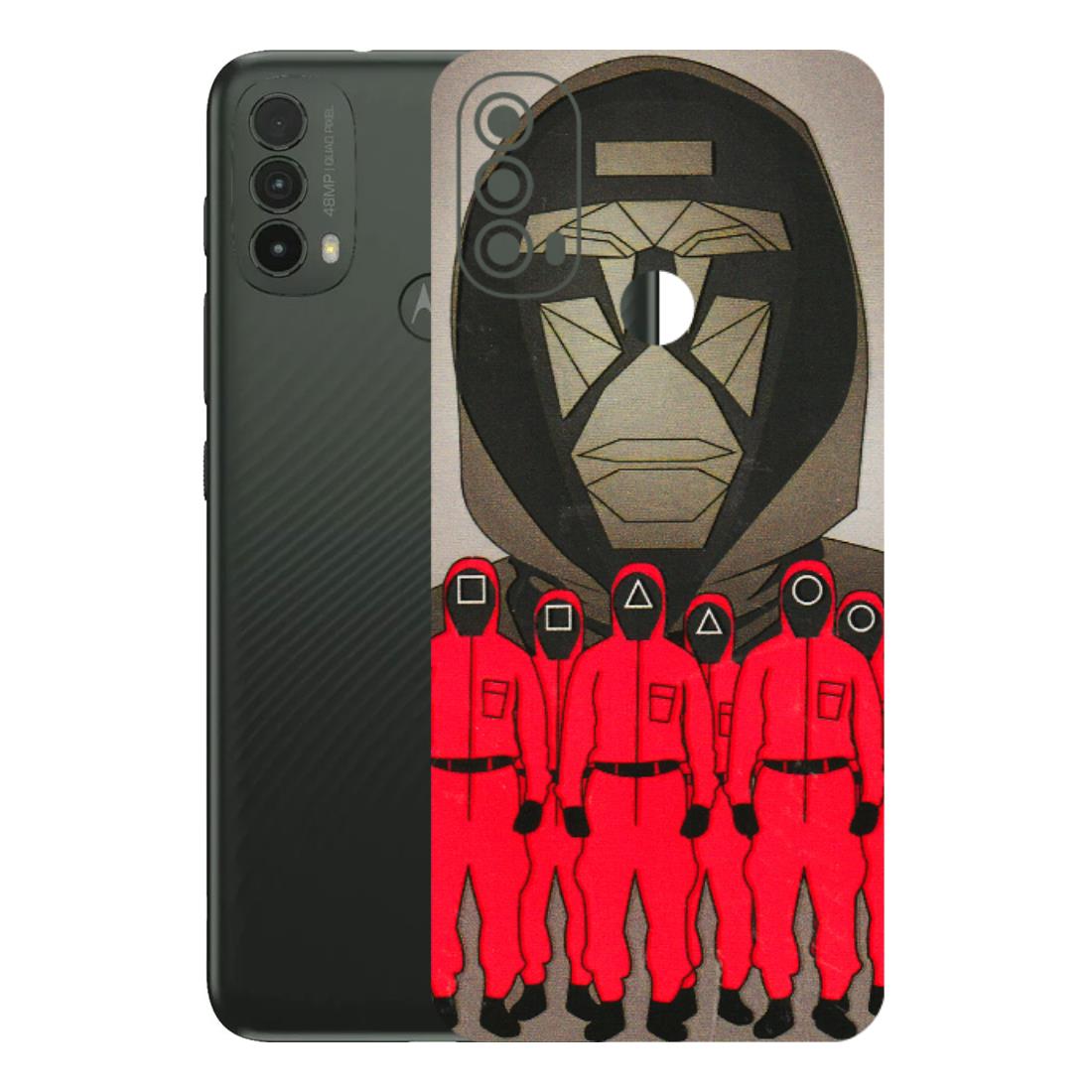 Motorola Phone Skins (All Models) - Squid Game Hero - 3D Embossed Finish (L-245) Motorola Moto E40