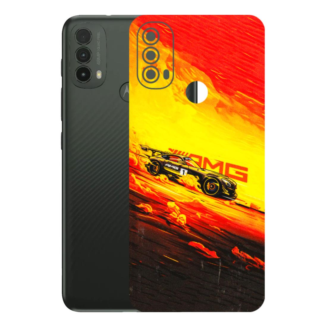 Motorola Phone Skins (All Models) - AMG Car Speed Cover - 3D Embossed Finish (L-256) Motorola Moto E40