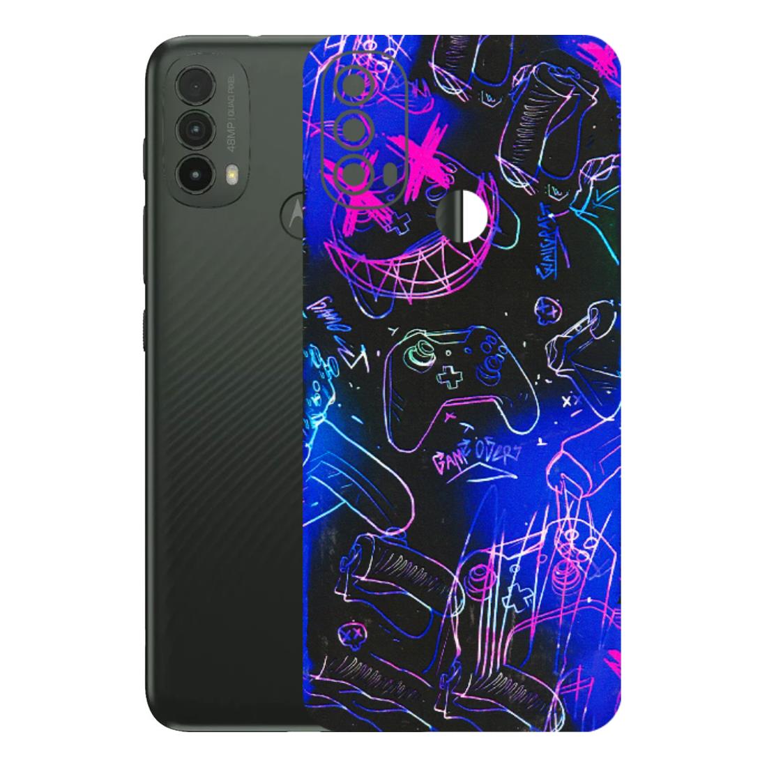 Motorola Phone Skins (All Models) - Gamers Paradise - 3D Embossed Finish (L-258) Motorola Moto E40