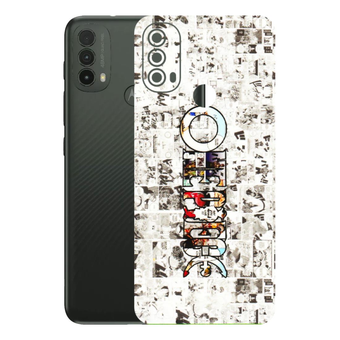 Motorola Phone Skins (All Models) - One Piece Manga - 3D Embossed Finish (L-26) Motorola Moto E40