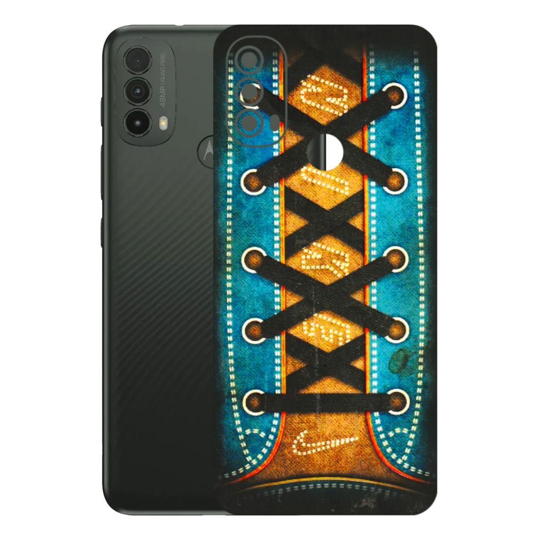 Motorola Phone Skins (All Models) - Sneakers Lover Nike - 3D Embossed Finish (L-262) Motorola Moto E40