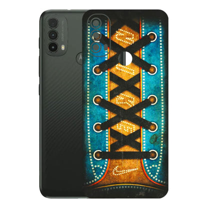 Motorola Phone Skins (All Models) - Sneakers Lover Nike - 3D Embossed Finish (L-262) Motorola Moto E40