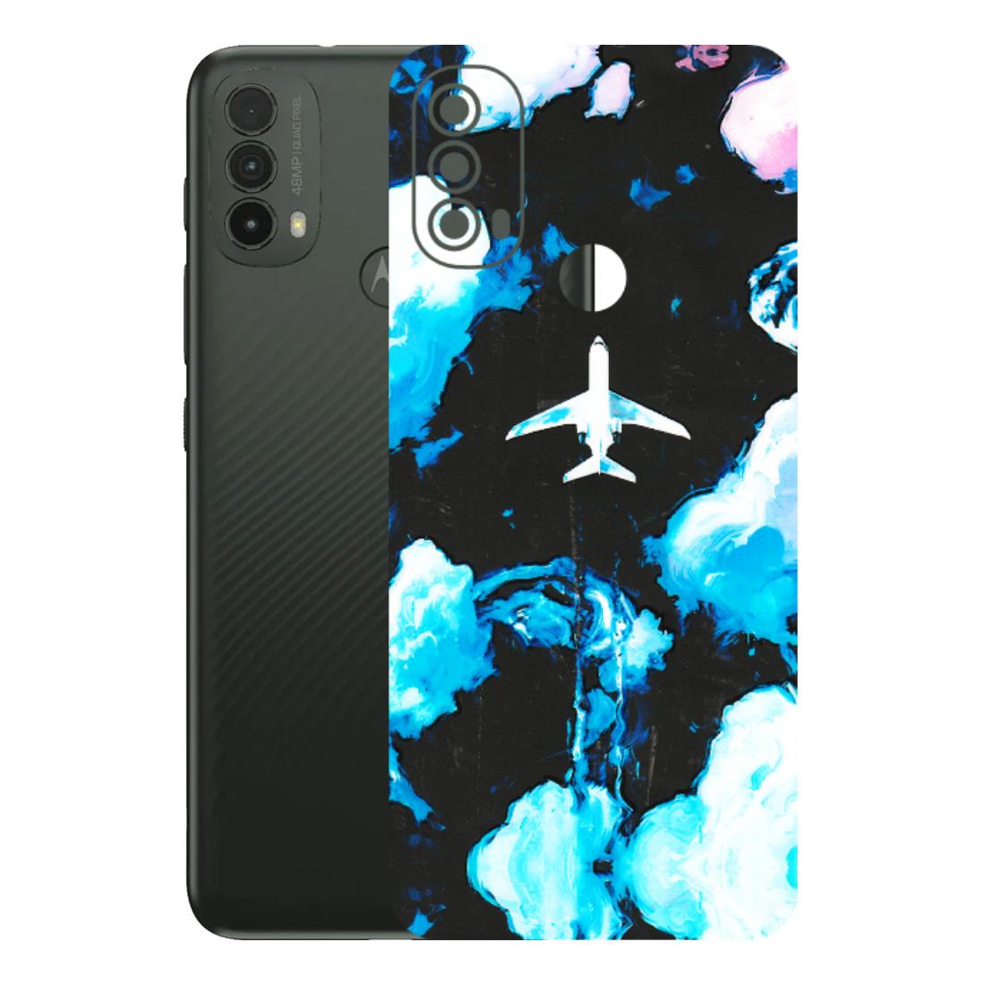 Motorola Phone Skins (All Models) - Travel In Airline - 3D Embossed Finish (L-264) Motorola Moto E40