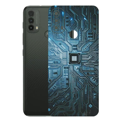 Motorola Phone Skins (All Models) - Original Circuit - 3D Embossed Finish (L-267) Motorola Moto E40