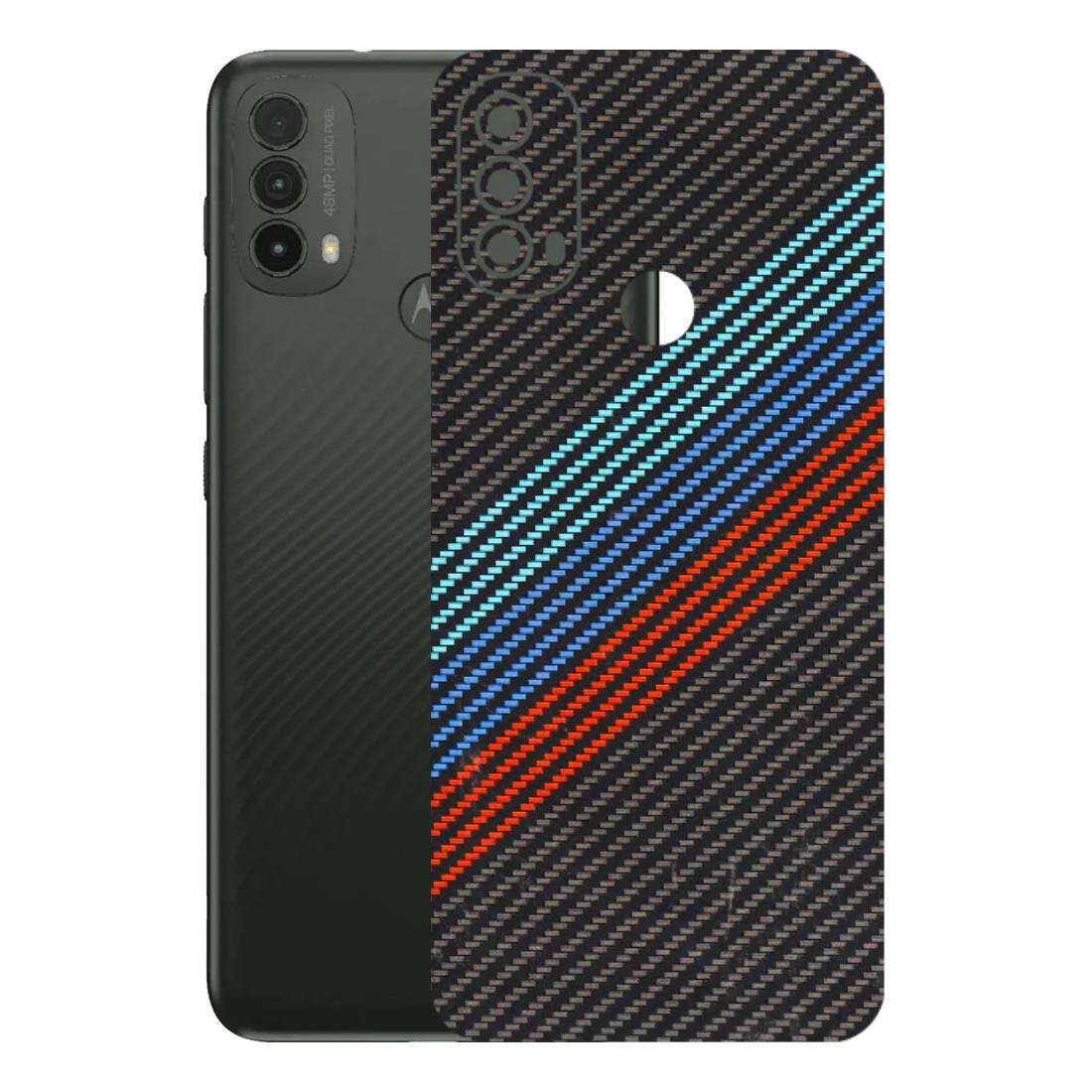 Motorola Phone Skins (All Models) - Carbon BM - 3D Embossed Finish (L-302) Motorola Moto E40