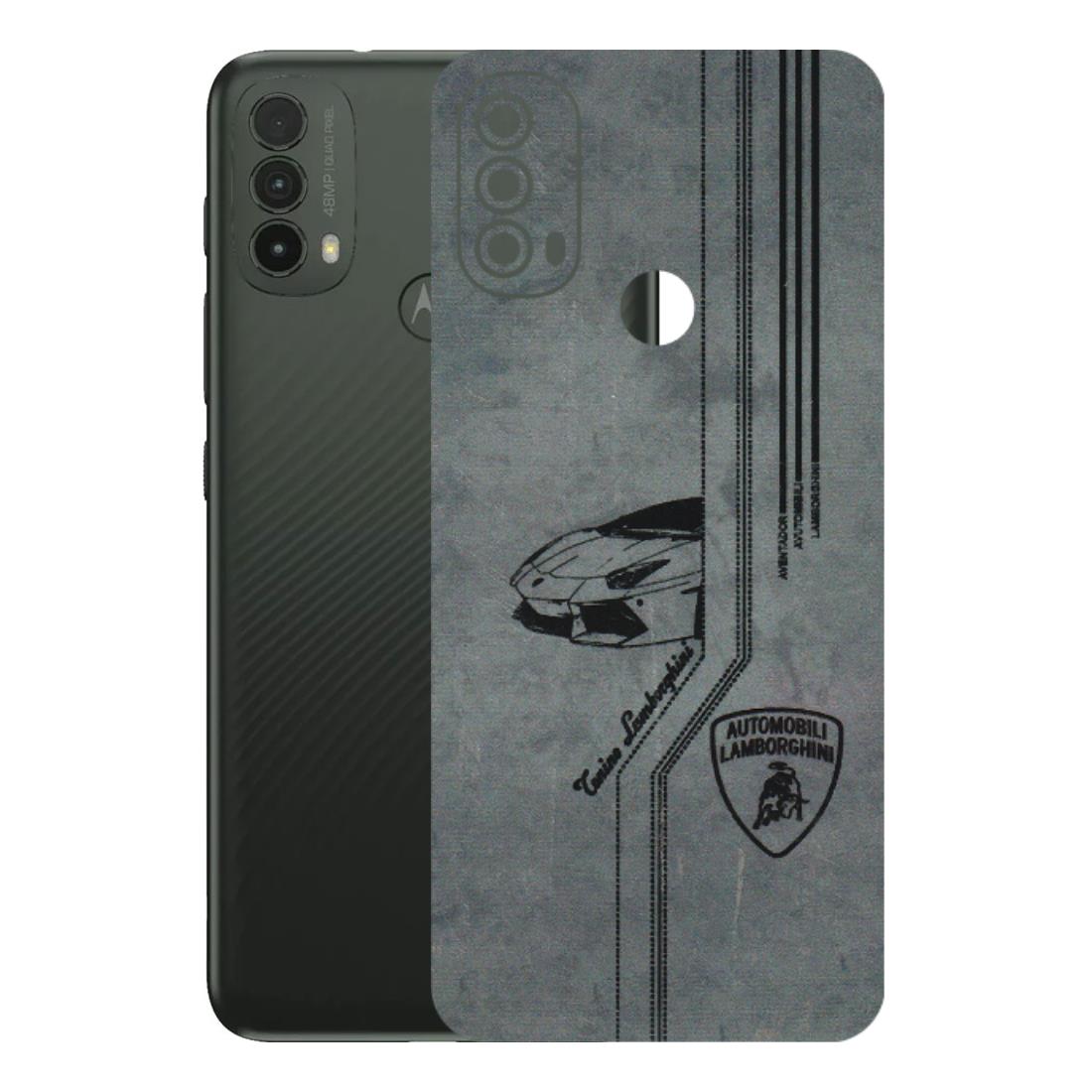 Motorola Phone Skins (All Models) - New Lamborgini Aventador - 3D Embossed Finish (L-321) Motorola Moto E40