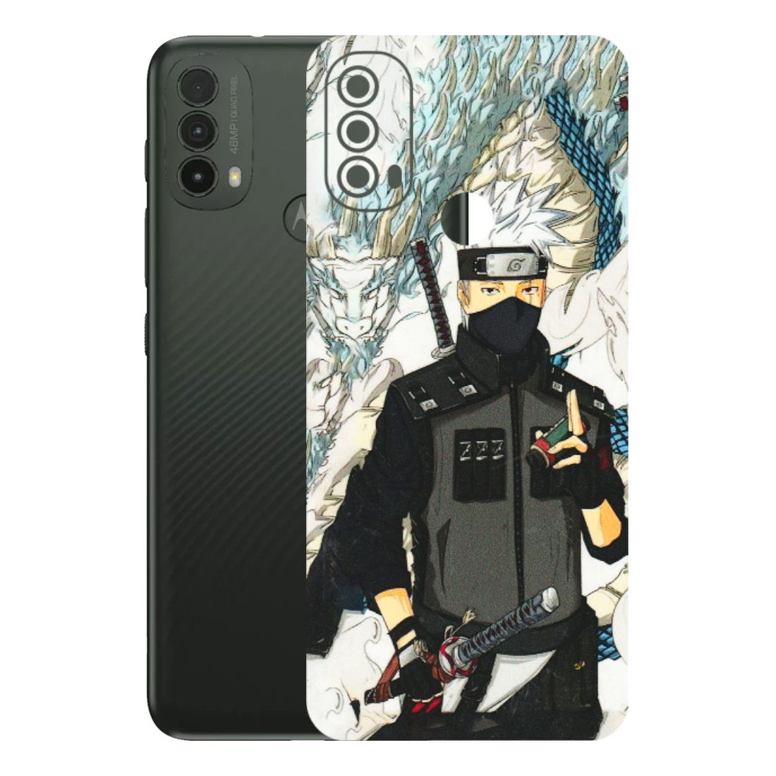Motorola Phone Skins (All Models) - Kakashi Hatake Naruto Anime - 3D Embossed Finish (L-46) Motorola Moto E40