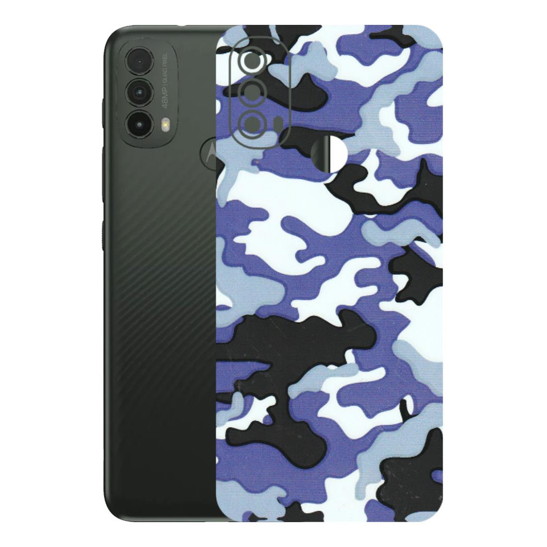 Motorola Phone Skins (All Models) - Powerfull Military Camoflauge - 3D Embossed Finish (L-49) Motorola Moto E40