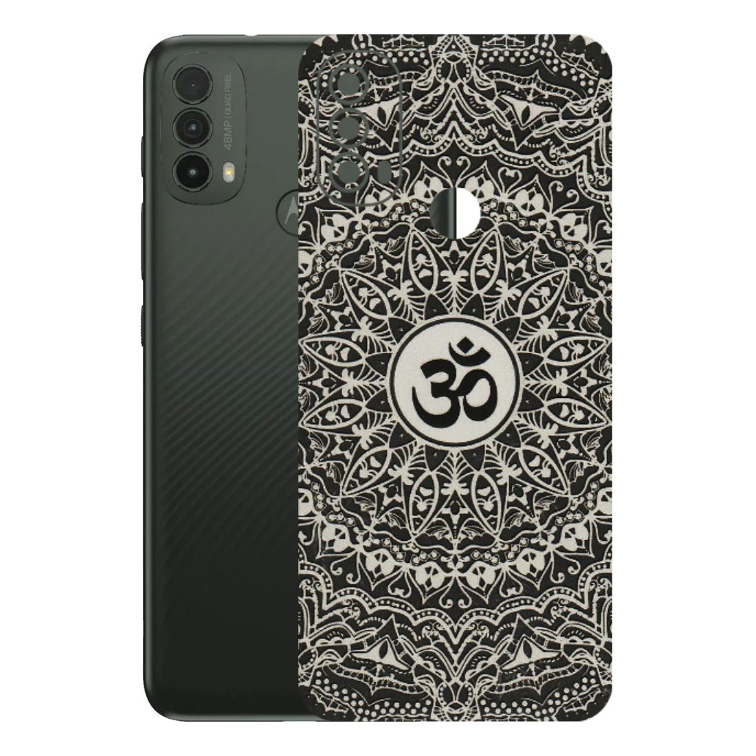 Motorola Phone Skins (All Models) - Aum Elegant Mandala - 3D Embossed Finish (L-62) Motorola Moto E40