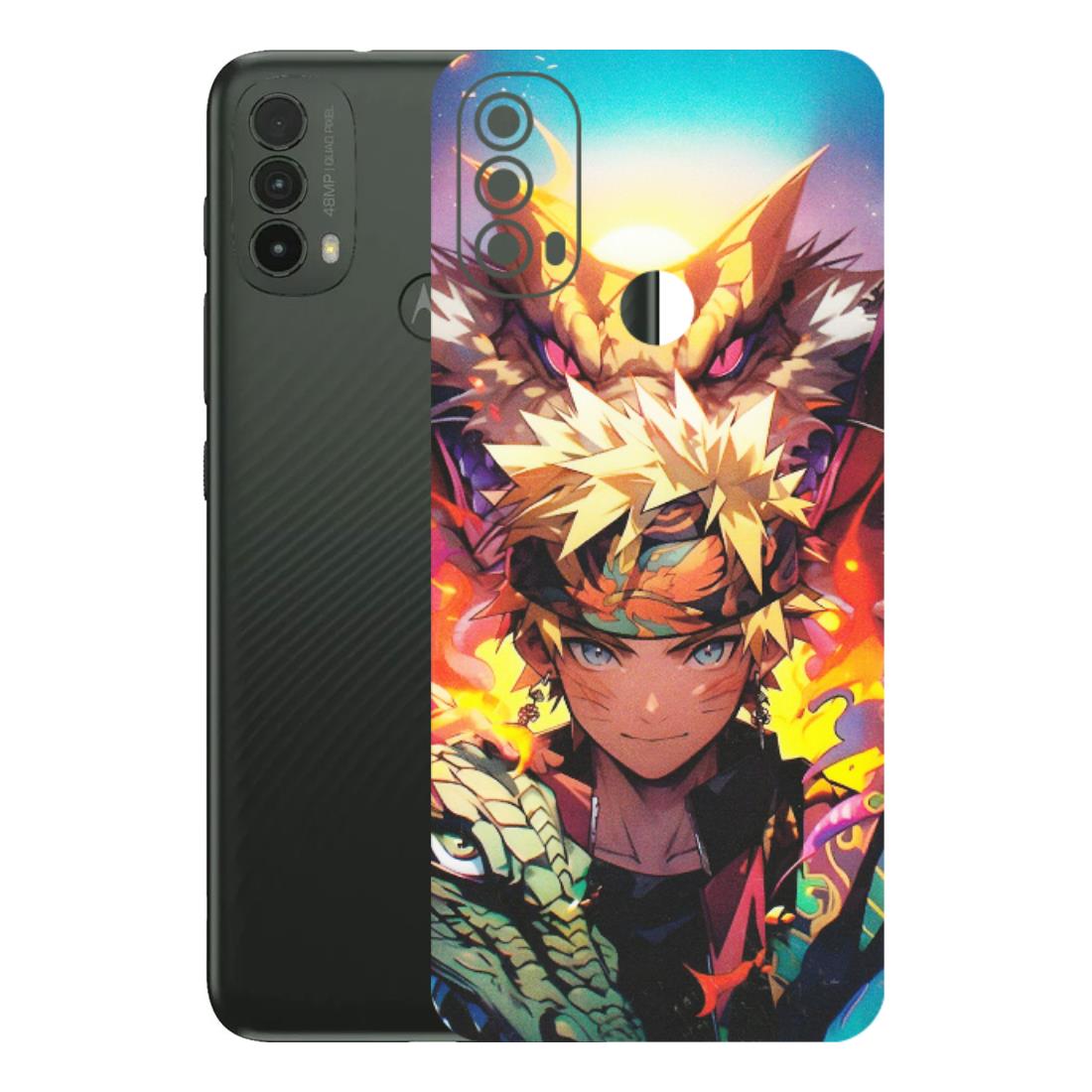 Motorola Phone Skins (All Models) - Angry Naruto Anime - Matte Finish (M-148) Motorola Moto E40