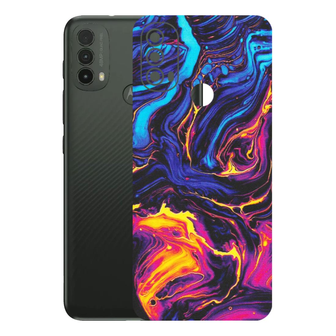 Motorola Phone Skins (All Models) - Abstract Paint Classy - Matte Finish (M-15) Motorola Moto E40