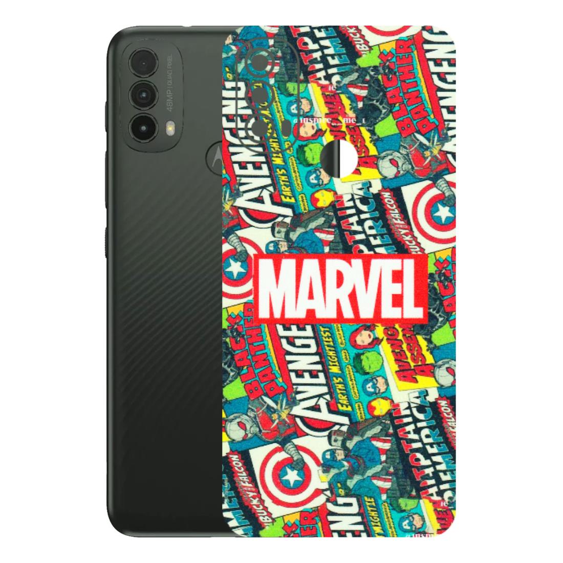 Motorola Phone Skins (All Models) - Marvel Comic Lover - Matte Finish (M-30) Motorola Moto E40