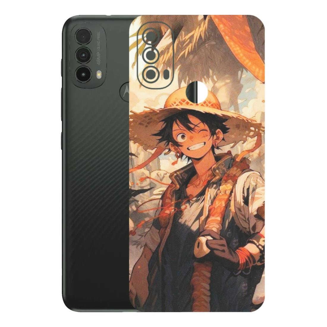 Motorola Phone Skins (All Models) - Anime Character Smile - Matte Finish (M-33) Motorola Moto E40
