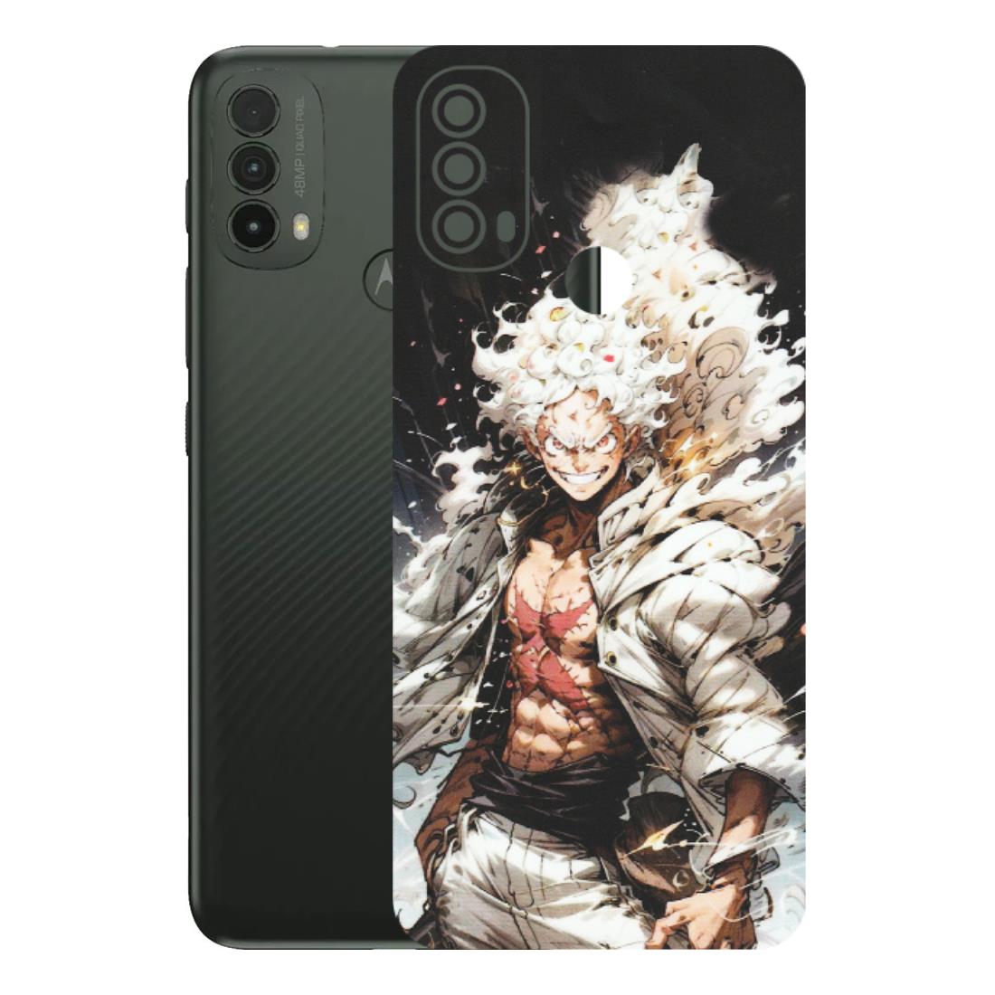 Motorola Phone Skins (All Models) - Anime Angry Classy Character - Matte Finish (M-34) Motorola Moto E40