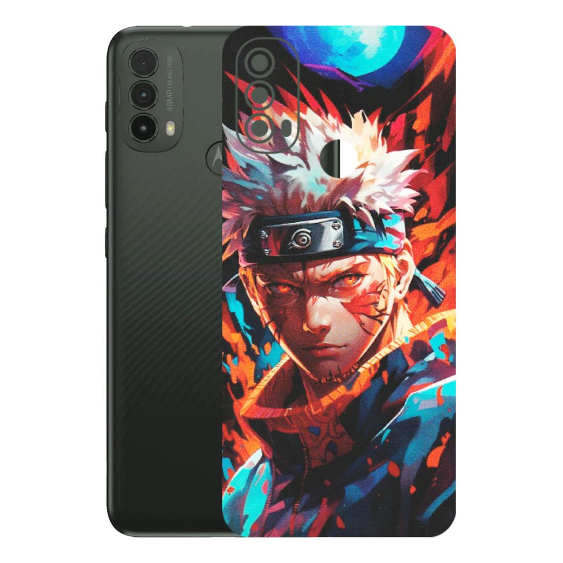 Motorola Phone Skins (All Models) - Anime Ferocious Character - Matte Finish (M-44) Motorola Moto E40