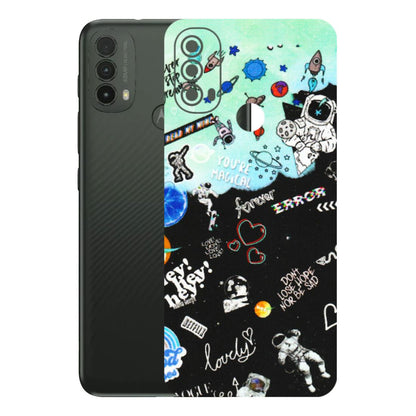 Motorola Phone Skins (All Models) - Living In A Space Dream - Matte Finish (M-46) Motorola Moto E40