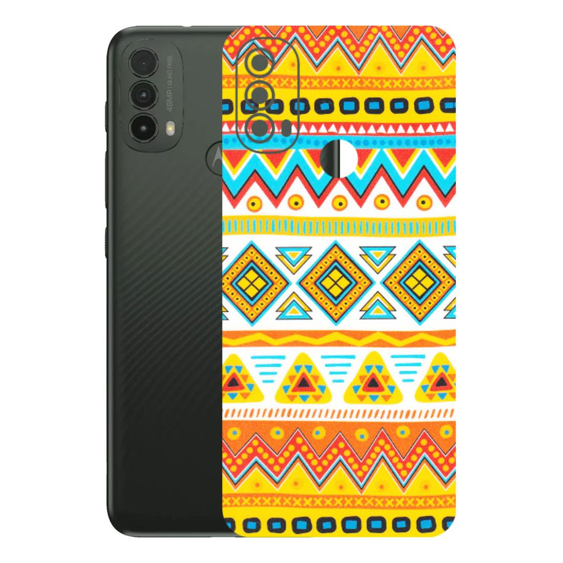 Motorola Phone Skins (All Models) - Mexican Abstract - Matte Finish (M-71) Motorola Moto E40