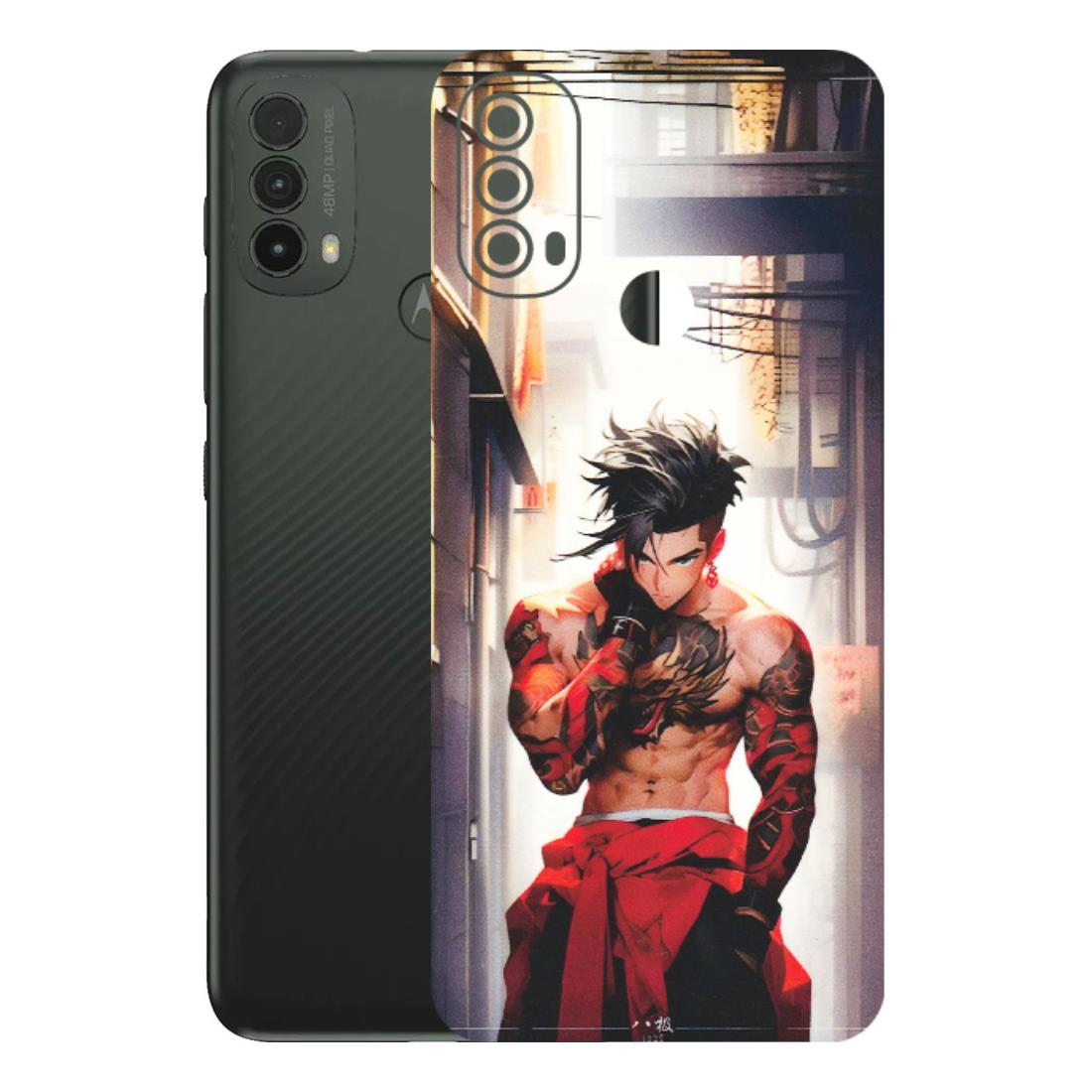 Motorola Phone Skins (All Models) - In the streets of Japan - Matte Finish (M-77) Motorola Moto E40