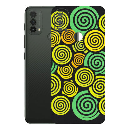Motorola Phone Skins (All Models) - Crazy Spiral - Matte Finish (M-91) Motorola Moto E40