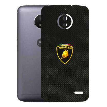 Motorola Phone Skins (All Models) - Dotted Lambo - 3D Embossed Finish (L-105) Motorola Moto E4