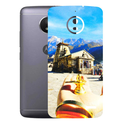 Motorola Phone Skins (All Models) - Beauty of Kedarnath - 3D Embossed Finish (L-108) Motorola Moto E4