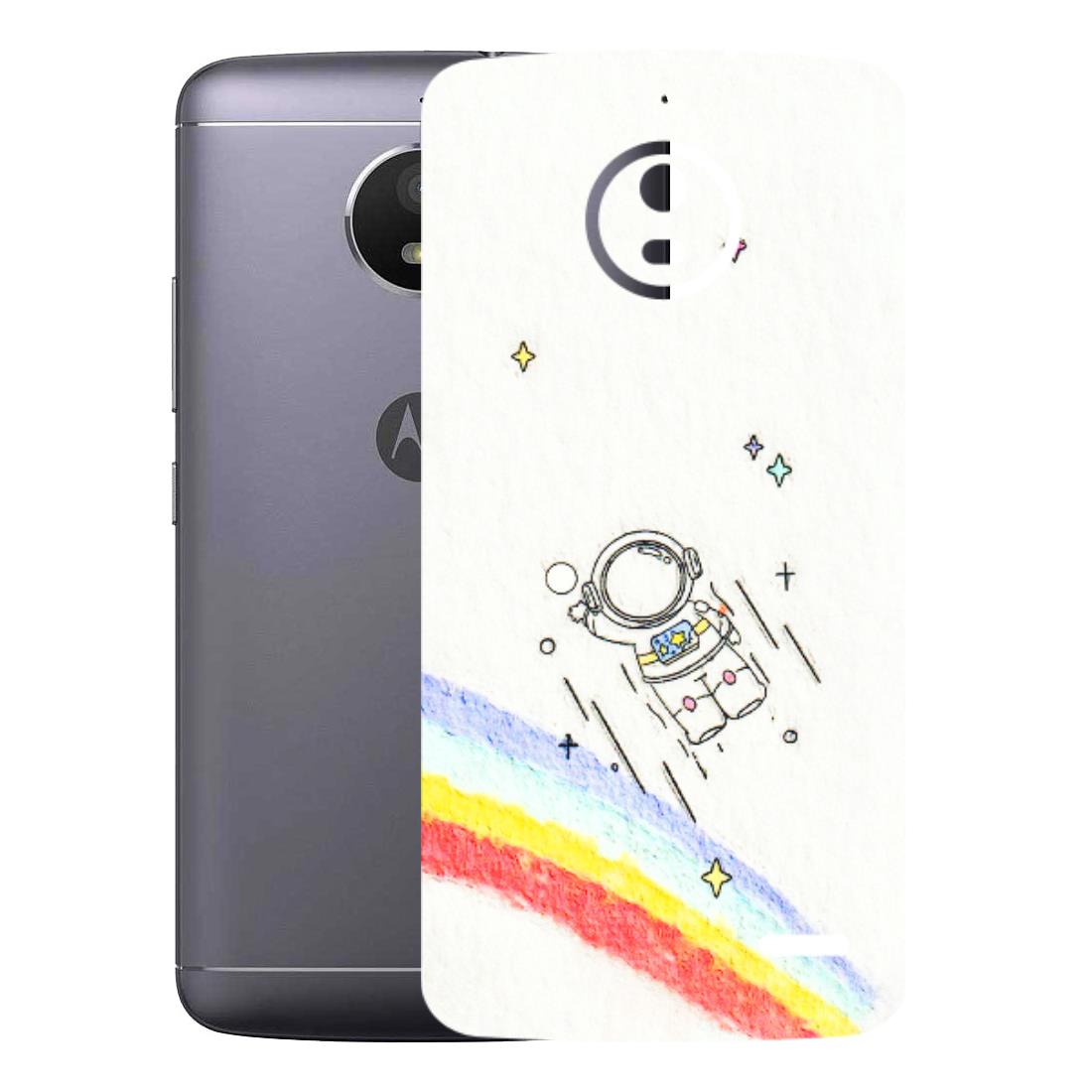 Motorola Phone Skins (All Models) - Milkyway Astronaut - 3D Embossed Finish (L-110) Motorola Moto E4