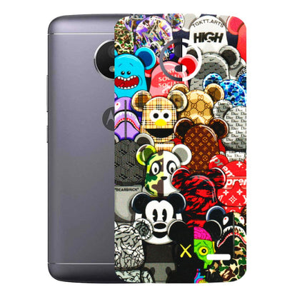 Motorola Phone Skins (All Models) - More Mickey Mouses - 3D Embossed Finish (L-118) Motorola Moto E4