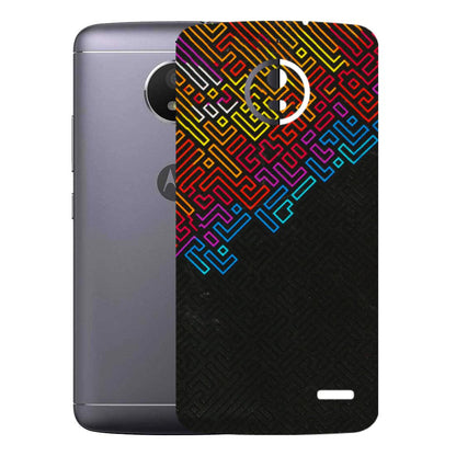 Motorola Phone Skins (All Models) - Dotme Pattern Art - 3D Embossed Finish (L-121) Motorola Moto E4