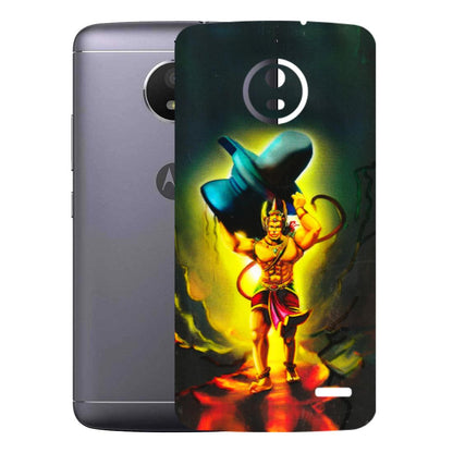 Motorola Phone Skins (All Models) - Hanuman Ji - 3D Embossed Finish (L-128) Motorola Moto E4