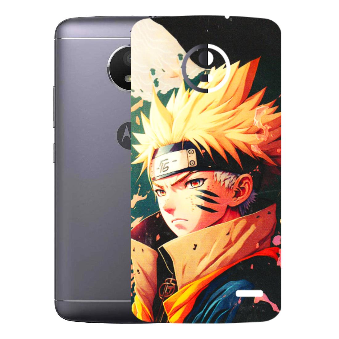 Motorola Phone Skins (All Models) - New Naruto - 3D Embossed Finish (L-148) Motorola Moto E4