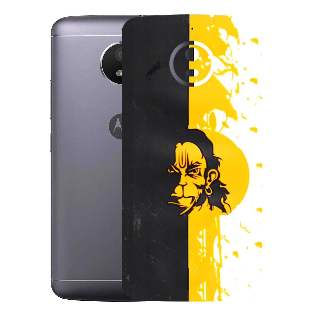 Motorola Phone Skins (All Models) - Bajrangbali - 3D Embossed Finish (L-151) Motorola Moto E4