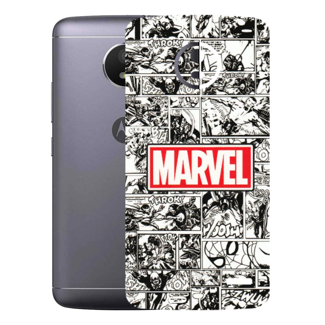 Motorola Phone Skins (All Models) - Marvel Comic - 3D Embossed Finish (L-171) Motorola Moto E4